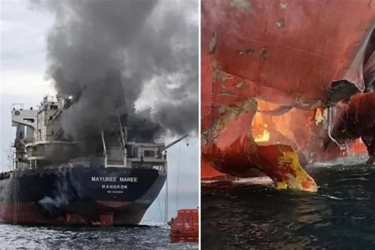 Atacan cuatro buques en el estrecho de Ormuz