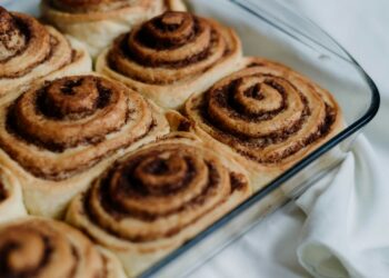 Receta de rollos de canela sin gluten: Ingredientes y técnica de preparación