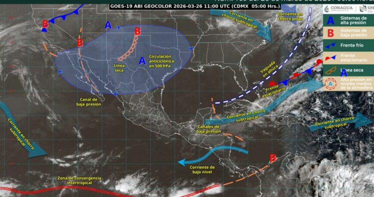 Clima en Tamaulipas: calor y vientos de 70 km/h