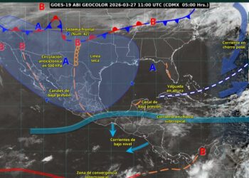 Alertan por viento y lluvias en el Noreste