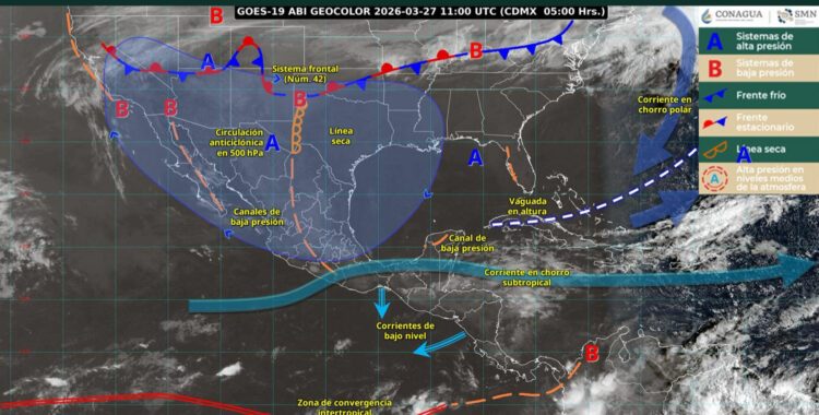 Alertan por viento y lluvias en el Noreste