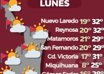 Clima en Tamaulipas: alertan por vientos y chubascos