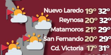 Clima en Tamaulipas: alertan por vientos y chubascos