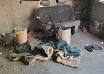 Decomisan armas y ponchallantas en Díaz Ordaz