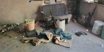 Decomisan armas y ponchallantas en Díaz Ordaz