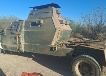 Decomisan “monstruo” tras operativos tácticos en Reynosa