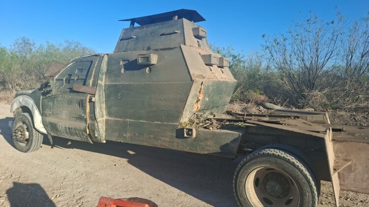 Decomisan “monstruo” tras operativos tácticos en Reynosa