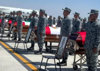 Indemnizarán a deudos de marinos tras operativo contra el CJNG