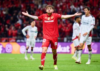 Toluca y Atlas empatan 1-1 con goles en tiempo de compensación