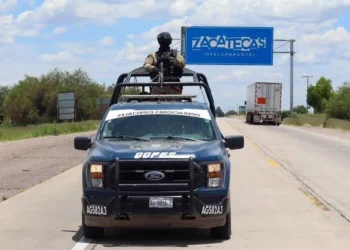 Atacan con drones explosivos a policías en Zacatecas