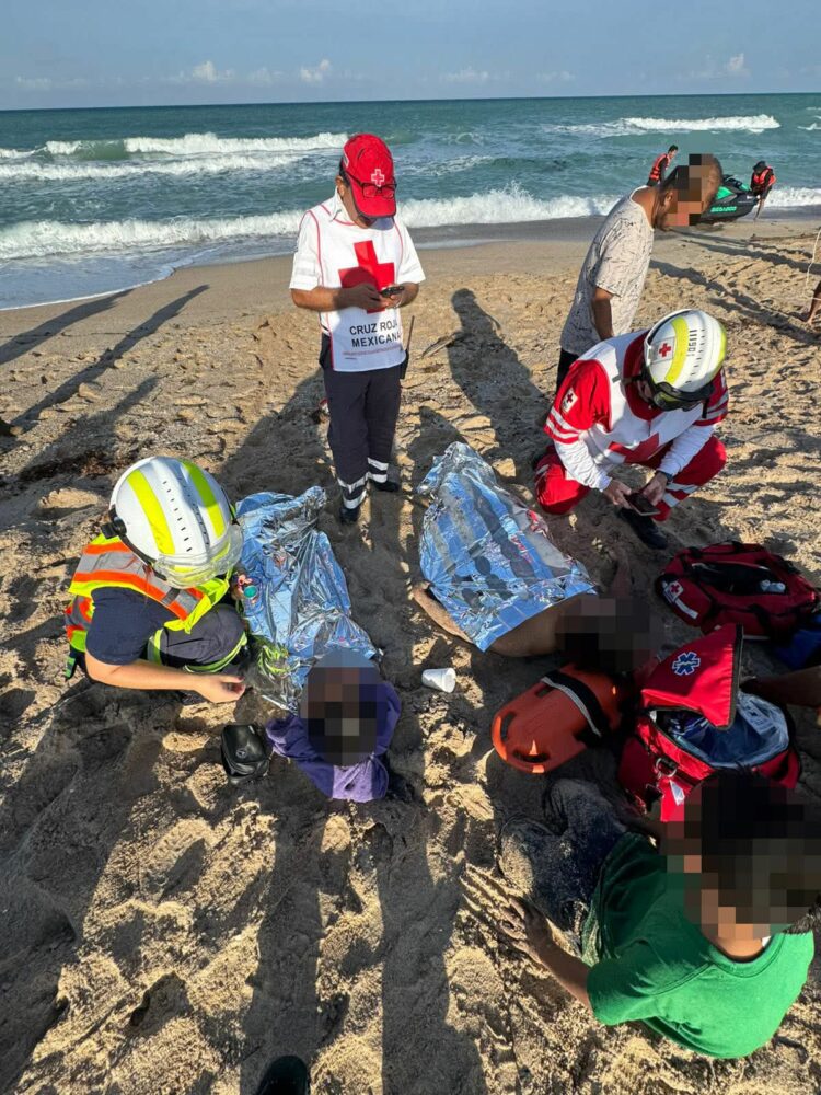 Rescate de emergencia evita tragedia en playas de Altamira