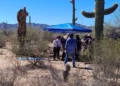Investigan fosca clandestina en desierto de Sonora