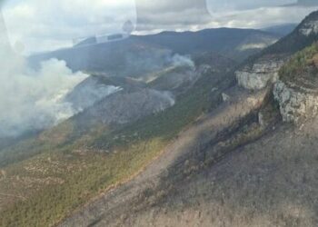 Brota otro incendio forestal en la serranía tamaulipeca