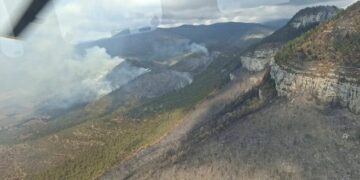 Brota otro incendio forestal en la serranía tamaulipeca