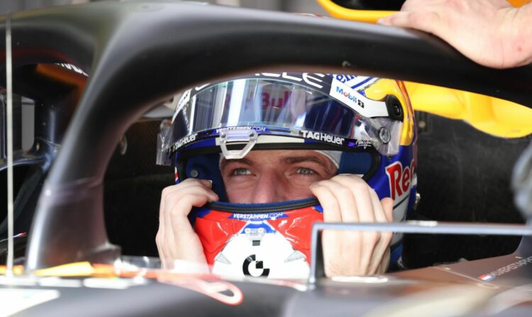 Accidente de Max Verstappen en el GP de Australia 2026