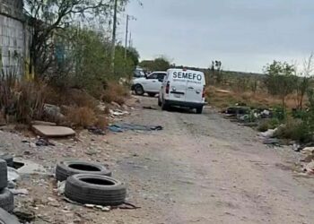 Localizan cadáver entre basura y llantas en Reynosa