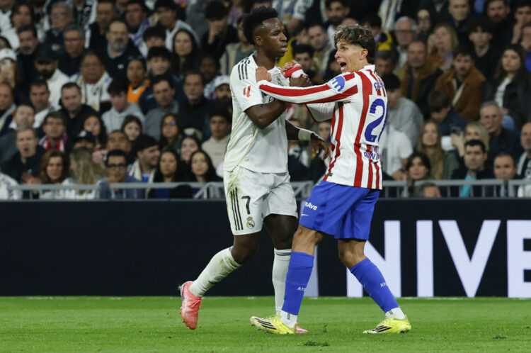Doblete de Vinícius: Real Madrid remonta al Atlético en el derbi