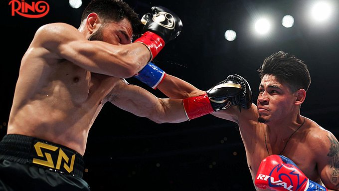 Vaquero Navarrete noquea a Sugar Núñez y unifica títulos