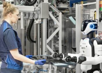 BMW prueba robots humanoides en su planta de Leipzig