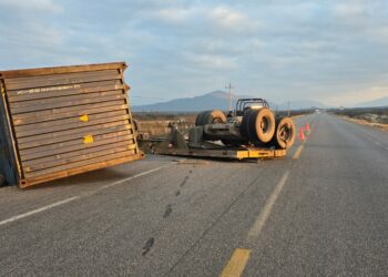 Tráfico detenido por accidente en Carretera a Tula