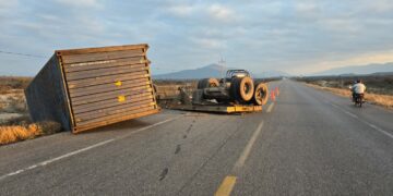Tráfico detenido por accidente en Carretera a Tula