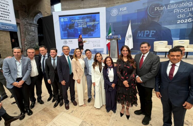 Participa gobernador Villarreal en presentación del Plan Nacional de Procuración de Justicia 2026-2029