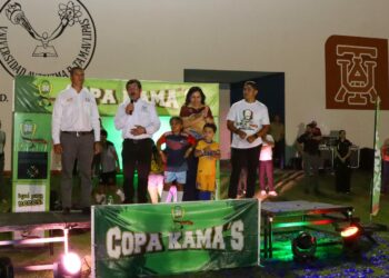 Inaugura Dámaso Anaya el torneo estatal de la Copa Kama’s de fútbol en Cd. Mante