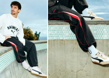 Charles Leclerc protagoniza la nueva colaboración de calzado entre Puma y NAHMIAS