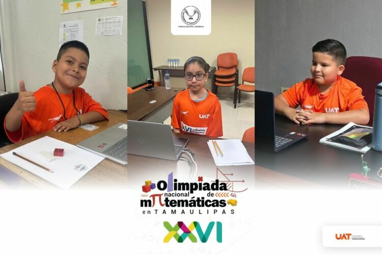 Tamaulipas logra 100% de efectividad en la Olimpiada Nacional de Matemáticas Infantil