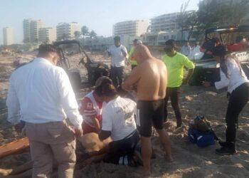 Muere turista de 44 años ahogado en una playa de Altamira, Tamaulipas