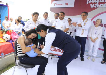 Aplicarán 48 mil dosis de vacunas en Tamaulipas en Semana Nacional de Prevención