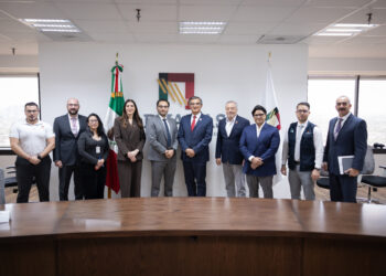 Se reúne Américo Villarreal con titular de Aduanas; plantea infraestructura para Matamoros y Victoria, Tamaulipas
