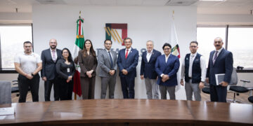 Se reúne Américo Villarreal con titular de Aduanas; plantea infraestructura para Matamoros y Victoria, Tamaulipas