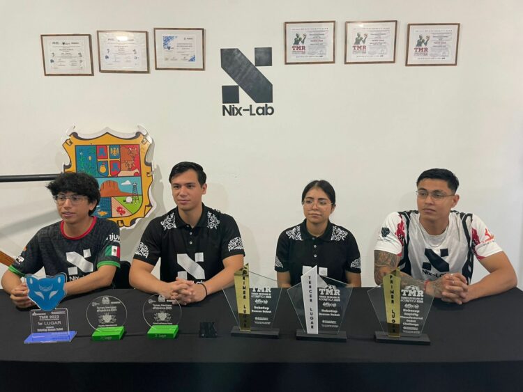 Ganan jóvenes victorenses torneo mexicano de robótica e irán al mundial en Corea del Sur