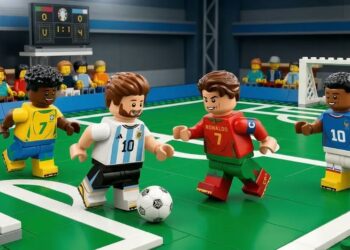 El “Dream Team” de la publicidad: Messi, CR7, Mbappé y Vinícius recrean la Copa del Mundo con piezas tipo LEGO