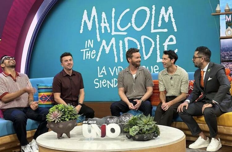 El elenco de ‘Malcolm el de en medio’ visita México para promocionar su nueva temporada en TV Azteca