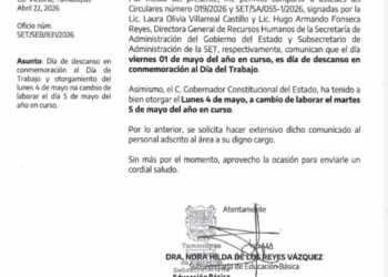 Burócratas, alumnos y maestros tendrán descanso largo