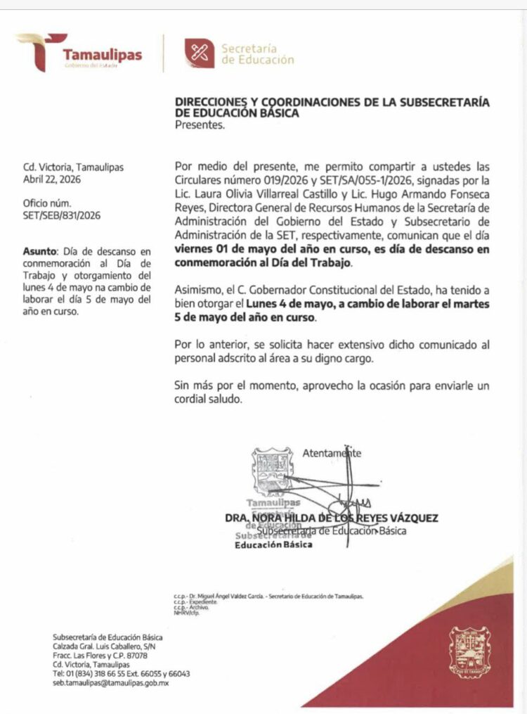 Burócratas, alumnos y maestros tendrán descanso largo