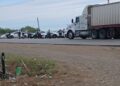 Retiran campesinos de Tamaulipas bloqueo de la carretera San Fernando-Matamoros a las 16:30 horas