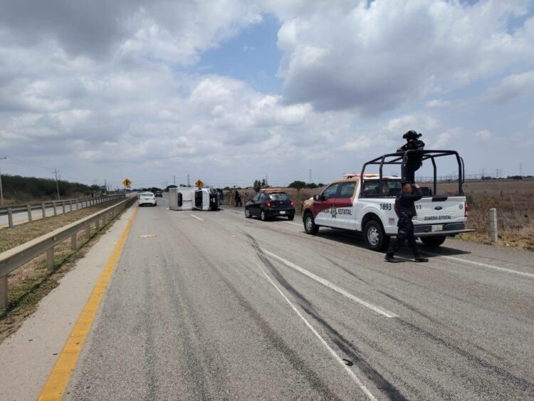 Restringen circulación en la Tampico–Mante por accidente