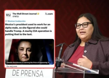 Morena señala misoginia en editorial del WSJ
