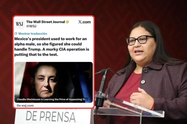 Morena señala misoginia en editorial del WSJ