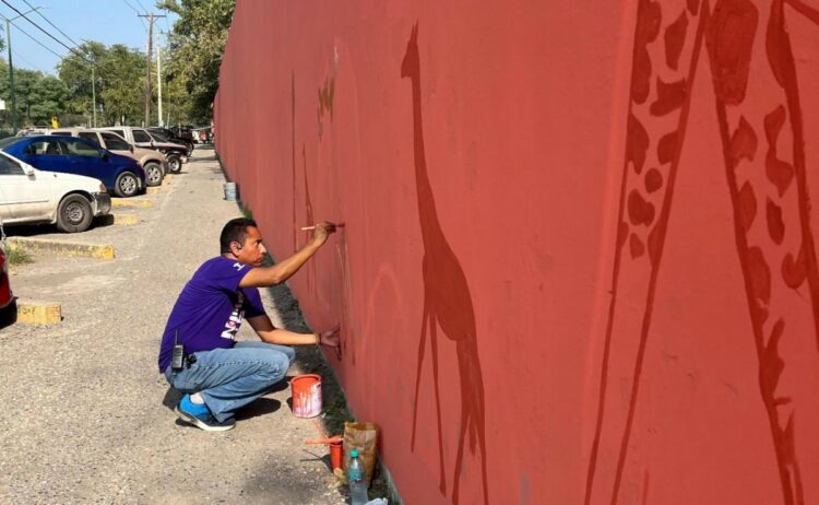 Comisión de Parques y Biodiversidad rehabilita instalaciones del Zoológico Tamatán