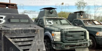 FGR destruye 18 vehículos monstruo