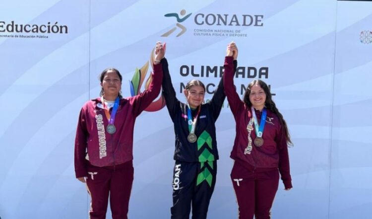 Tamaulipas suma 15 medallas en la primera jornada de tiro con arco de la Olimpiada Nacional 2026
