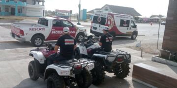 Despliegan rescatistas en puntos turísticos de Tamaulipas