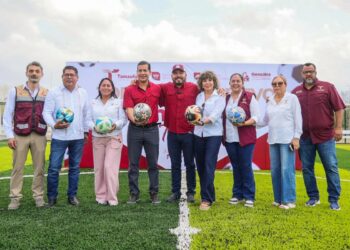 Inicia el Mundial Social en González con inversión estatal de 53 millones de pesos en canchas