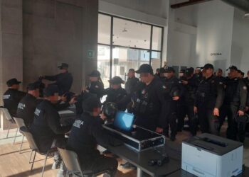 SSPT entrega equipo táctico a la Guardia Estatal en Nuevo Laredo