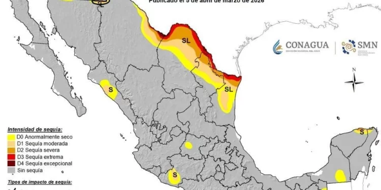 Sequía extrema golpea la cuenca del Río Bravo