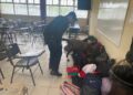 Con perros, vigilan escuelas en Matanoros